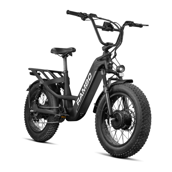Rambo Revolt AWD Step Thru 1000W Electric Hunting Bike