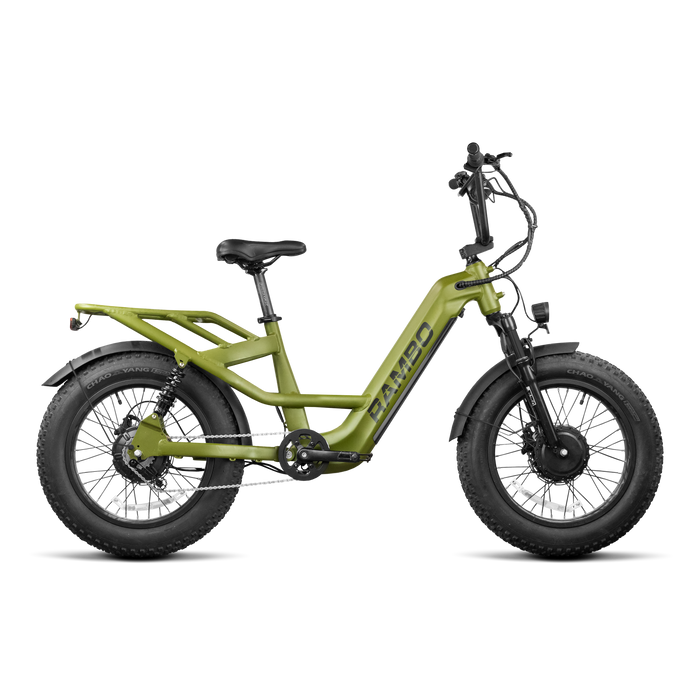 Rambo Revolt AWD Step Thru 1000W Electric Hunting Bike