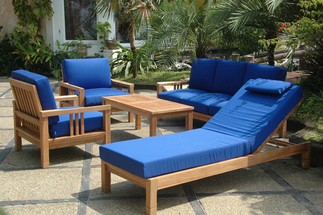 Anderson Teak SET-254 SouthBay Deep Seating 6-Pc Set