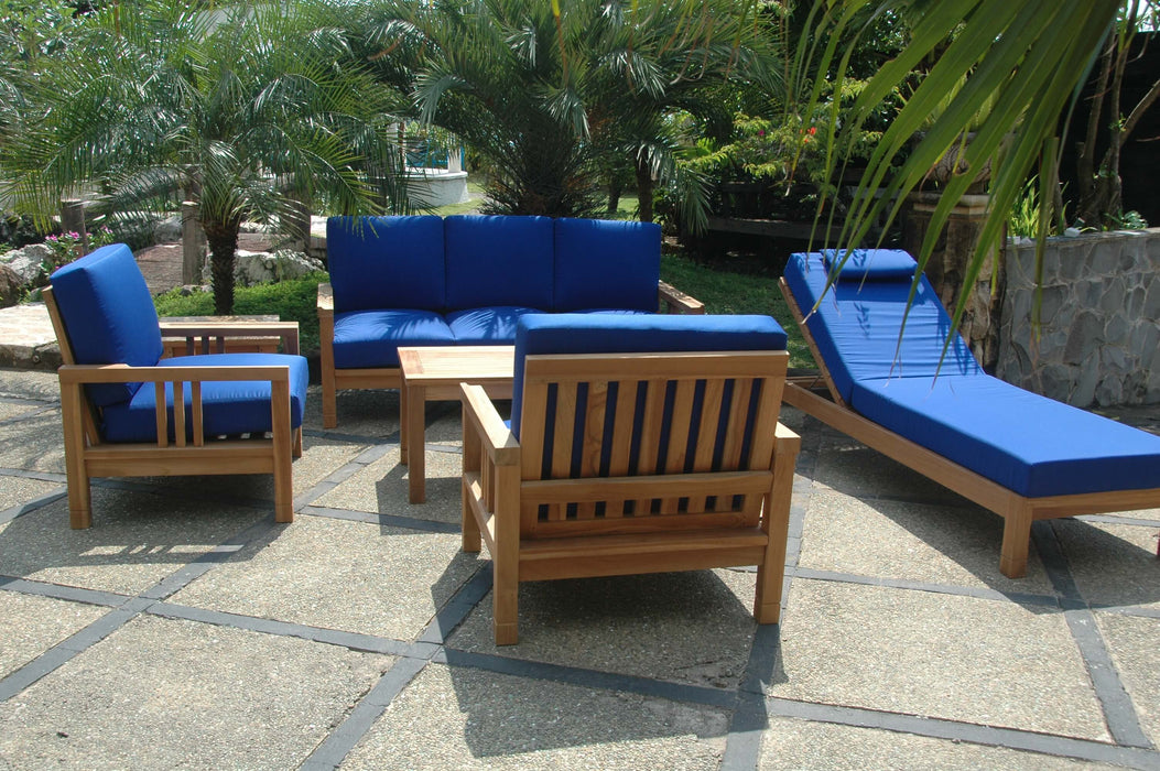 Anderson Teak SET-254 SouthBay Deep Seating 6-Pc Set