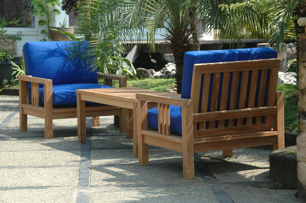 Anderson Teak SET-257 SouthBay Deep Seating 3-Pc Set