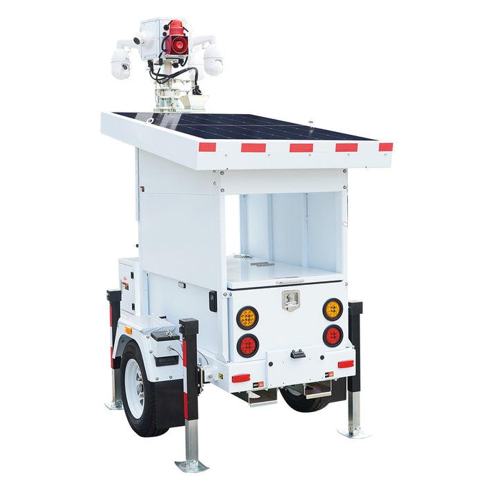 Chery Industrial 870W Solar Surveillance Trailer