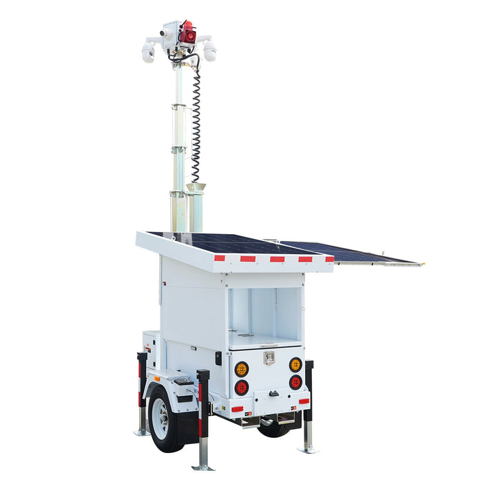 Chery Industrial 870W Solar Surveillance Trailer