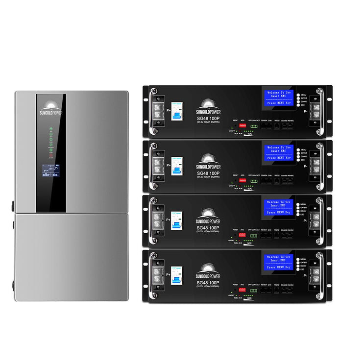 SungoldPower 7.6KW/ 11.4KW Hybrid Inverter 48V Split Phase SGN11.4KHB-48/ SGN7.6K1HB-48