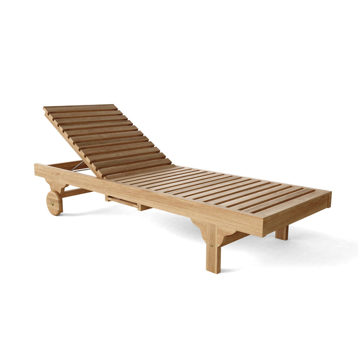 Anderson Teak Capri New Sun Lounger