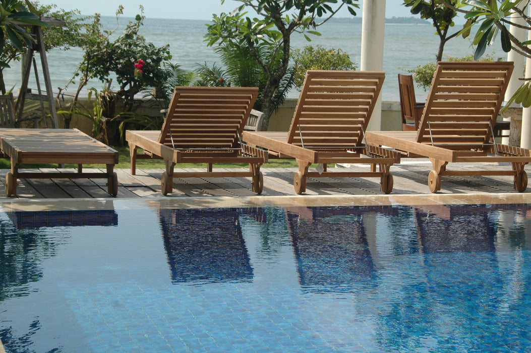 Anderson Teak Capri New Sun Lounger