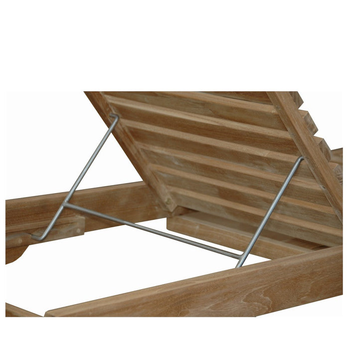 Anderson Teak Capri New Sun Lounger