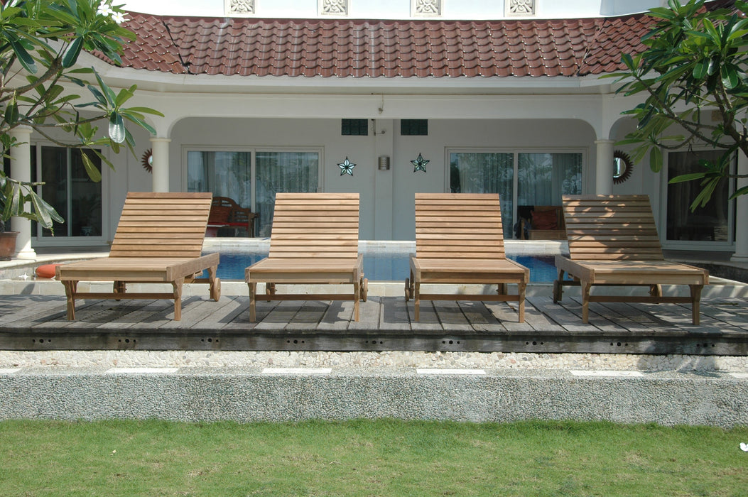 Anderson Teak Capri New Sun Lounger