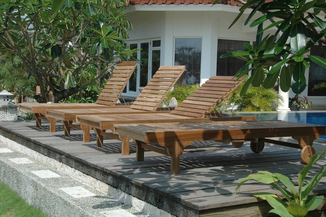 Anderson Teak Capri New Sun Lounger