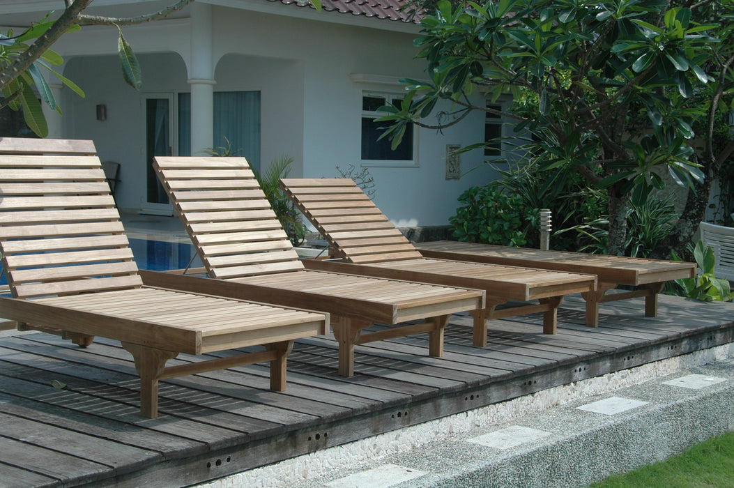 Anderson Teak Capri New Sun Lounger