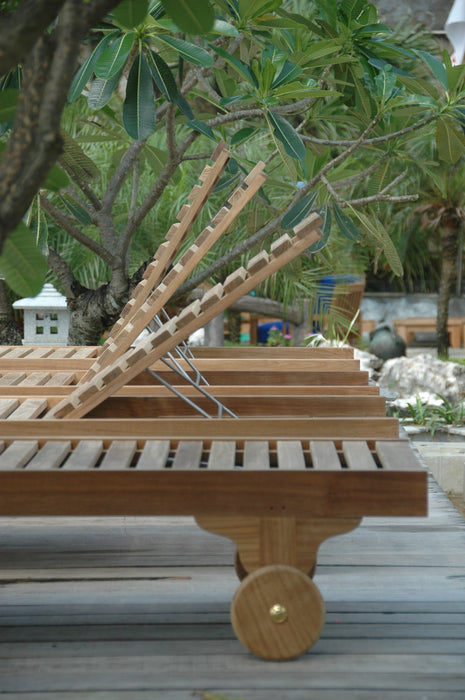 Anderson Teak Capri New Sun Lounger