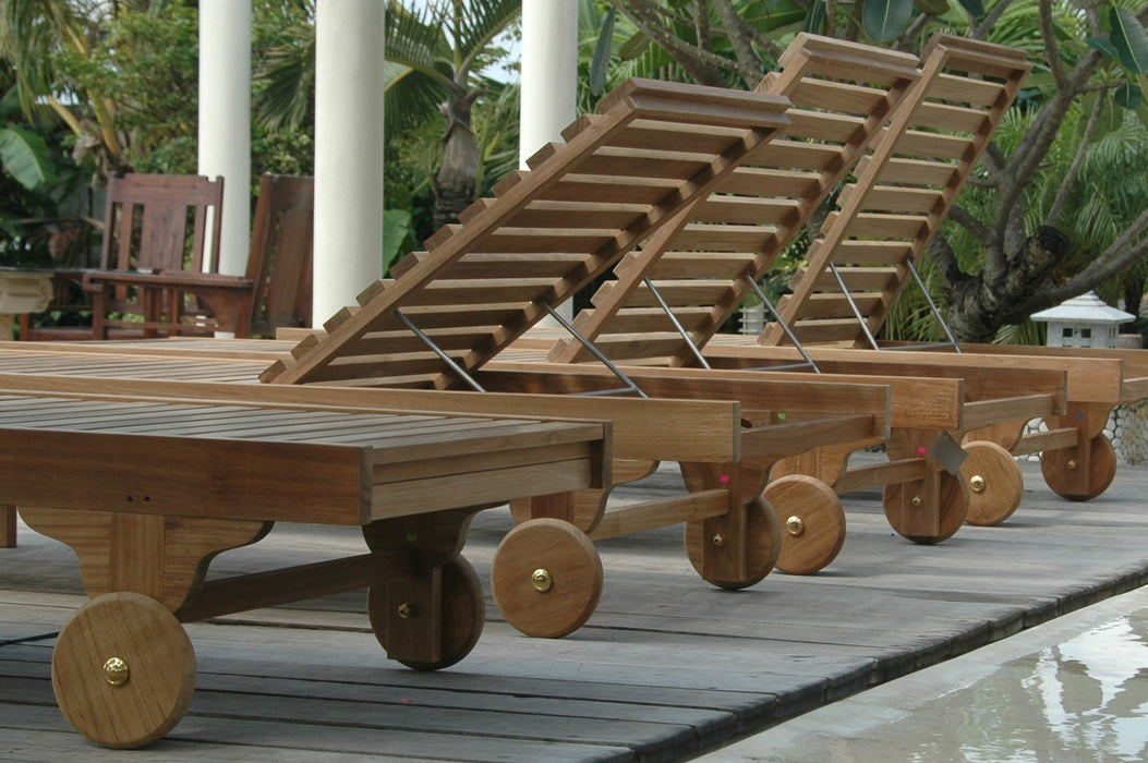 Anderson Teak Capri New Sun Lounger