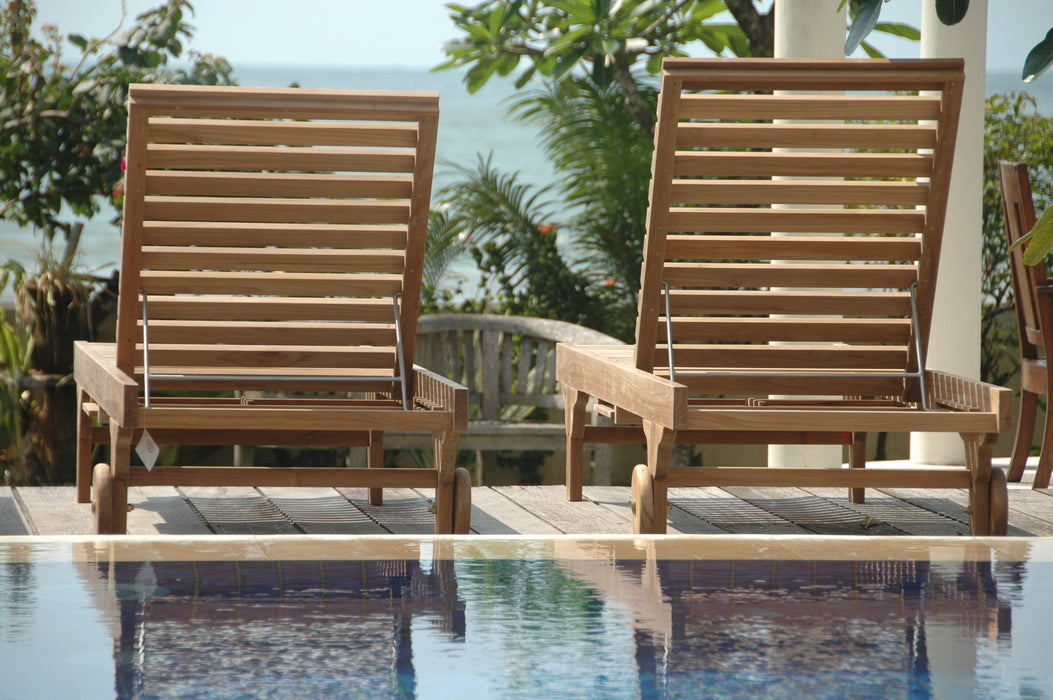 Anderson Teak Capri New Sun Lounger