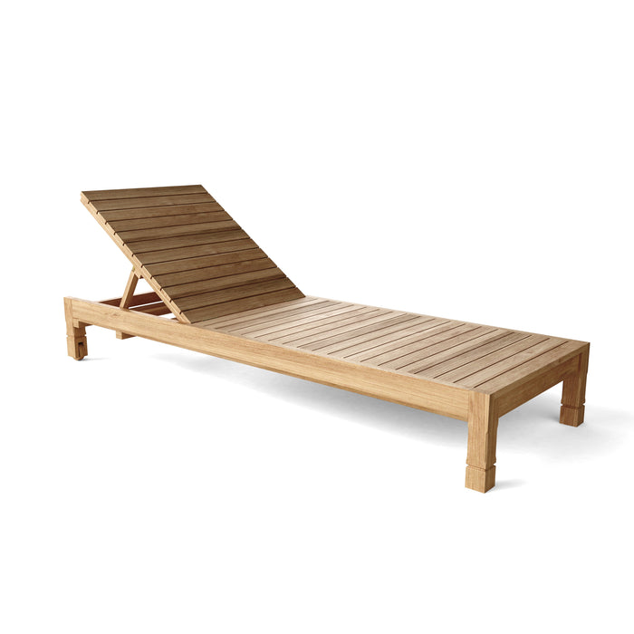 Anderson Teak SL-3020 SouthBay Sun Lounger