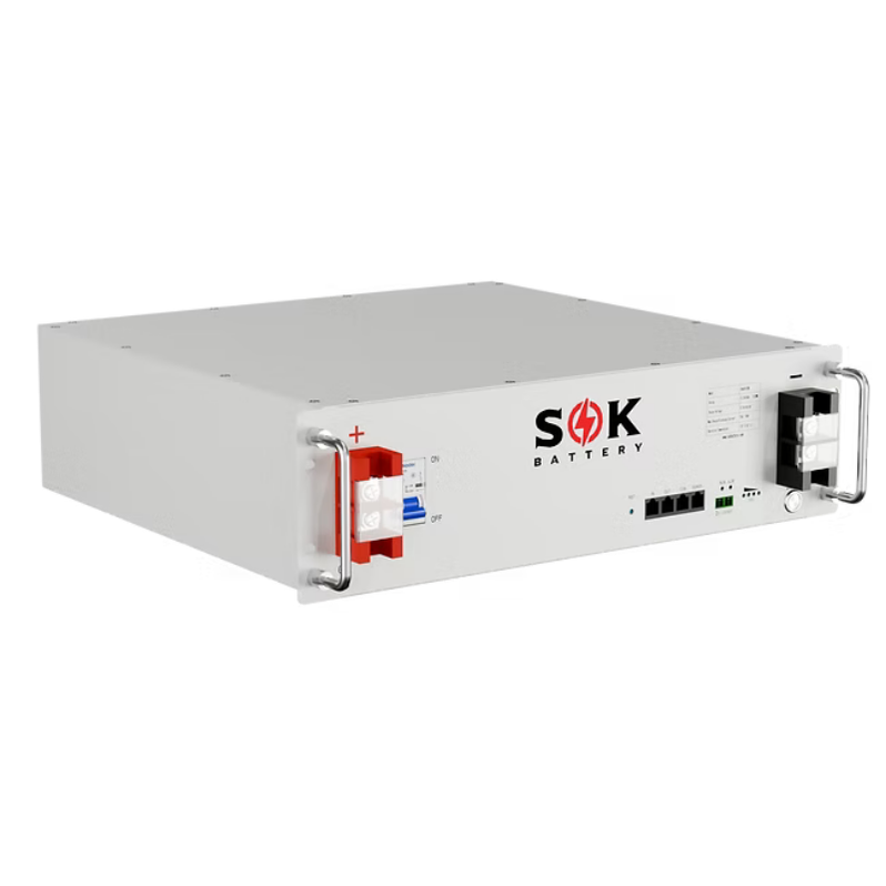 SOK Battery 48V100Ah Server Rack LiFePO4 Battery — OffGrid Lux