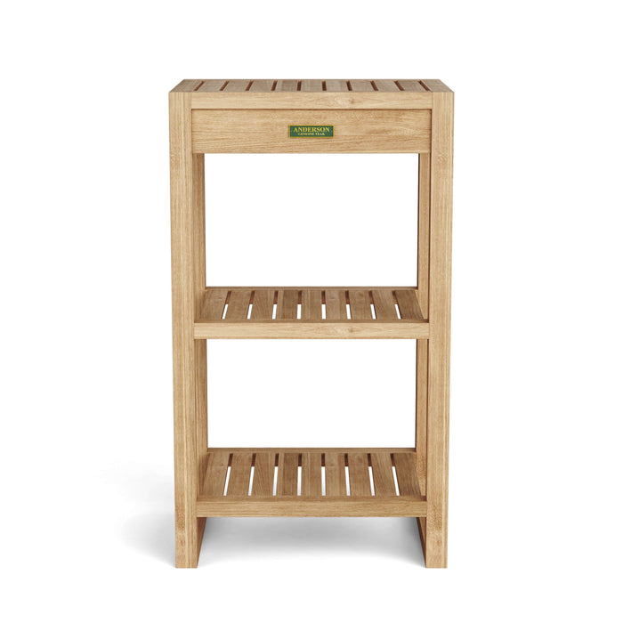 Anderson Teak SPA Towel Table 2-Shelf