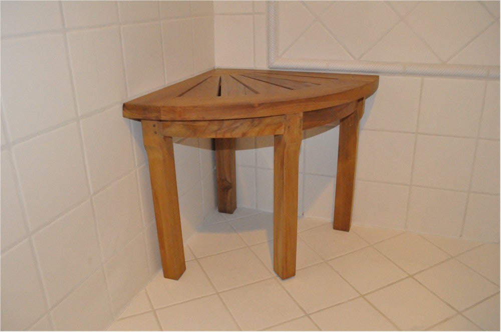Anderson Teak Shower Stool