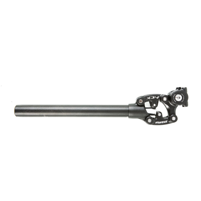 EUNORAU BIKE SUSPENSION SEATPOST ALUMINUM ALLOY BLACK