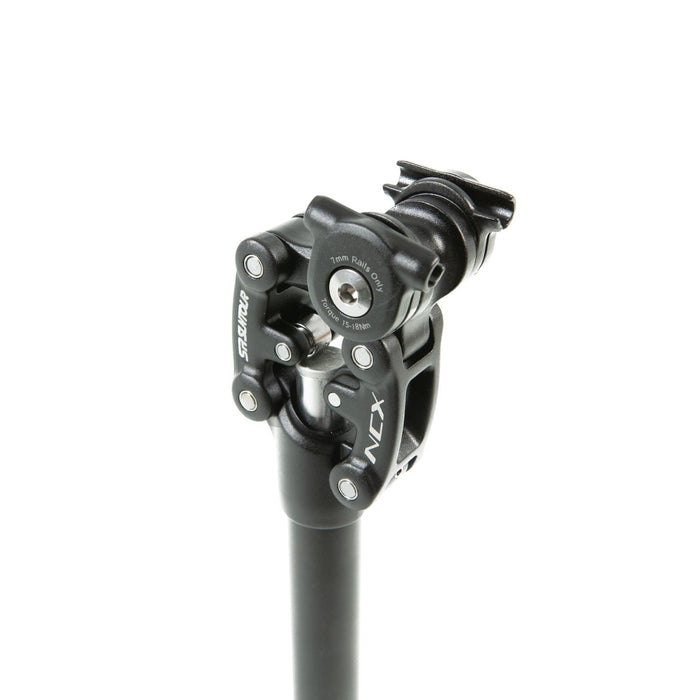 EUNORAU BIKE SUSPENSION SEATPOST ALUMINUM ALLOY BLACK