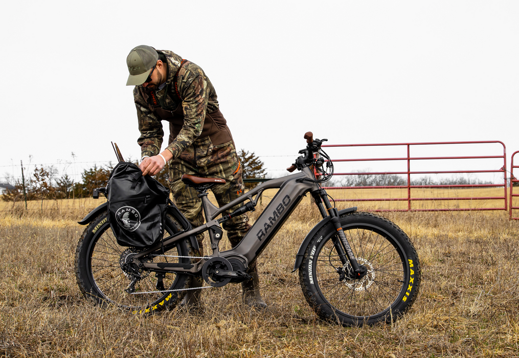Rambo Dominator UltraDrive 1000W Mid-Drive Hunting E-Bike