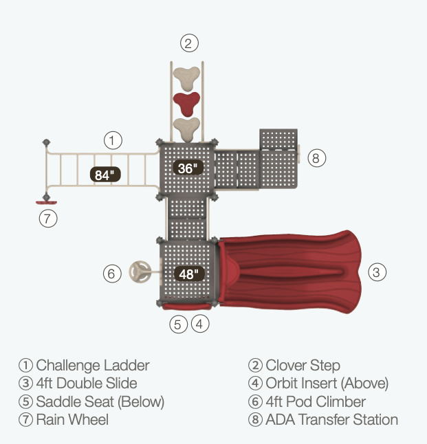 World Klass Play Little Bugger Playground WKP35-0011