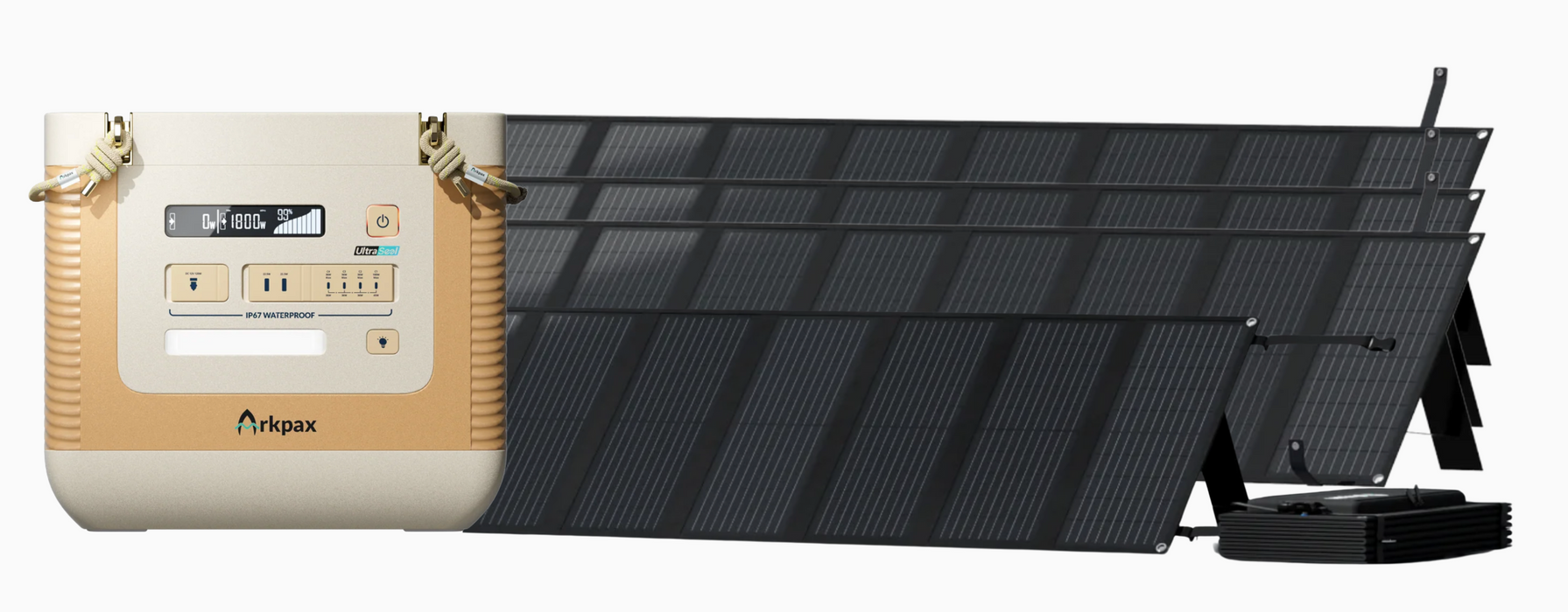 Arkpax Ark IP67 Solar Generator + Solar KIT