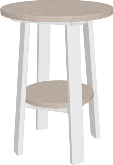 LuxCraft Recycled Plastic 28" High Deluxe End Table (PAIRS W/ COUNTER HEIGHT FURNITURE)