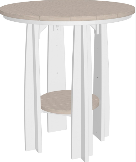 LuxCraft Recycled Plastic Counter Height 36" Balcony Table