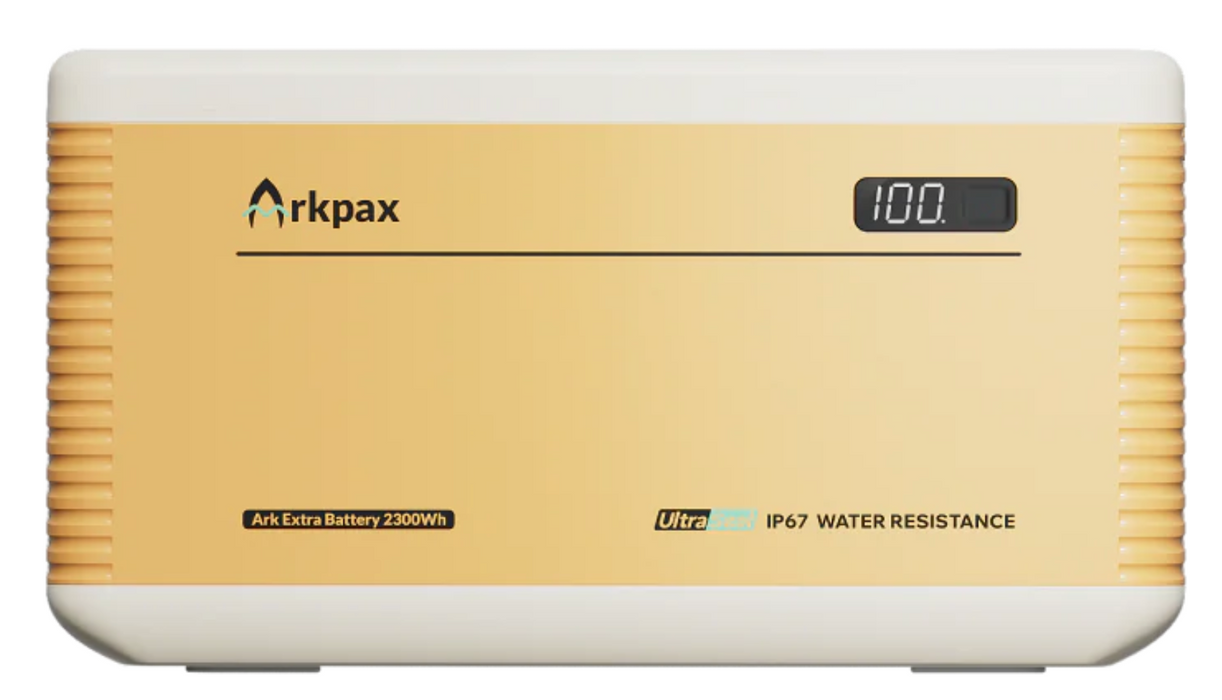 Arkpax Ark Pro IP67 Rating Professional Grade Solar Generator + Solar & Battery Kit Options
