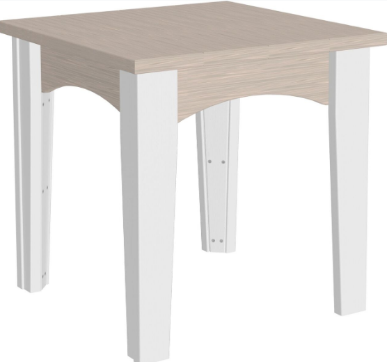 LuxCraft Recycled Plastic Island End Table