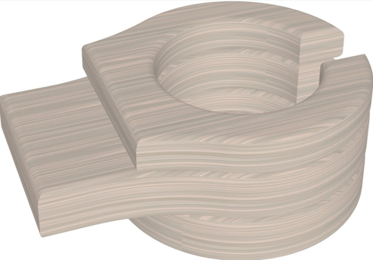 LuxCraft Recycled Plastic Stationary Cup Holder