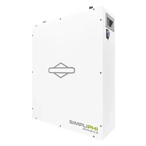 SimpliPhi, SPHI-ESS-10-6, Energy Storage System: 2 Batteries, 9.96 kWh, AC or DC Coupled 6000W, Includes Ags