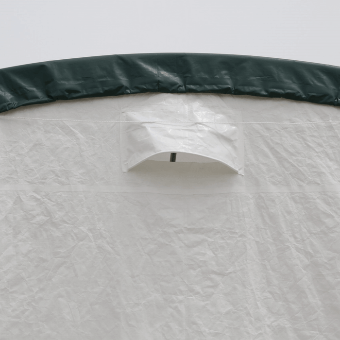 Chery Industrial Single Truss Arch Storage Shelter W30'xL65'xH15'