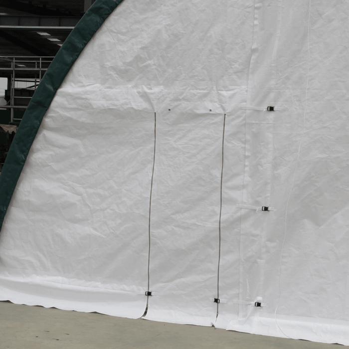 Chery Industrial Gold Mountain 30’ x 85’ x 15’ Single Truss Arch Storage Shelter