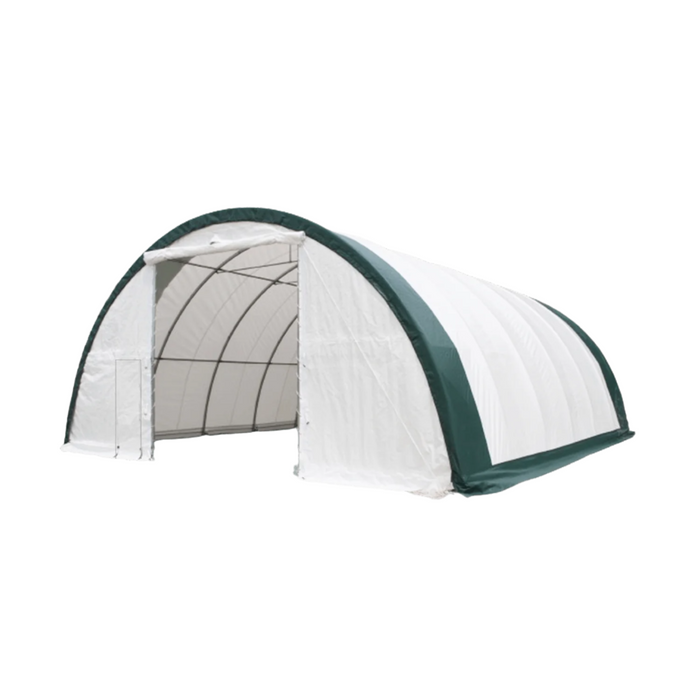 Chery Industrial Single Truss Arch Storage Shelter W40'xL80'xH20'
