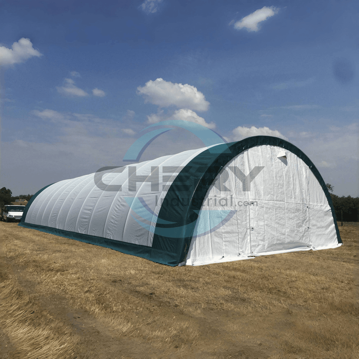Chery Industrial Single Truss Arch Storage Shelter W40'xL80'xH20'