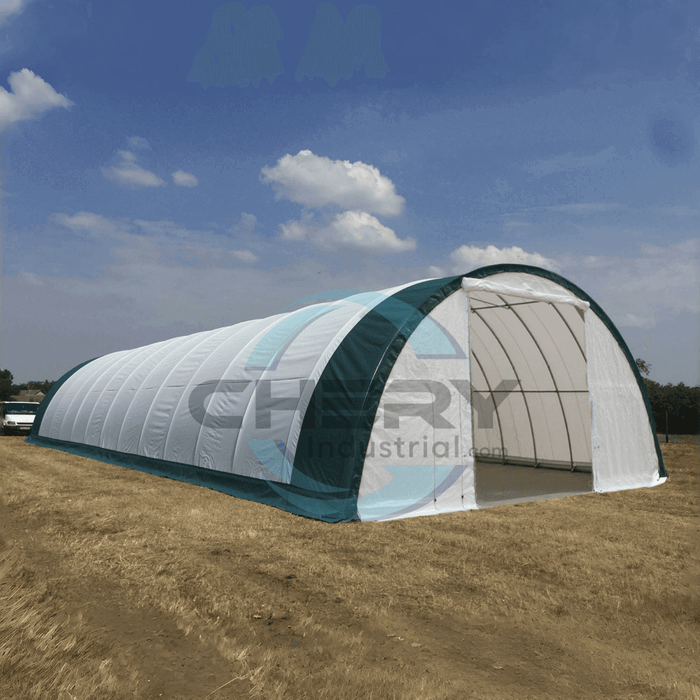 Chery Industrial Single Truss Arch Storage Shelter W40'xL80'xH20'