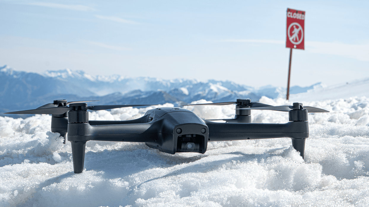 Aeroo Pro Weather-Resistant Drone, 4K Camera, 3-Axis Gimbal, 20 mph Wind Hold, Optical Flow, GPS