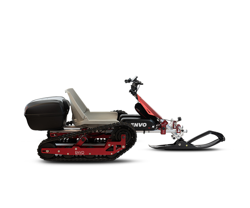 ENVO Flex Overland Electric SnowKart with Dual Snow Tracks 48V Battery