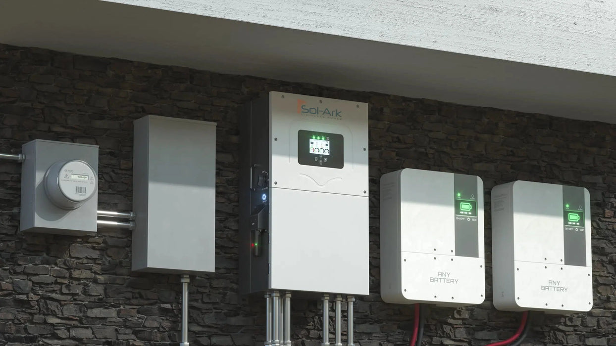 Sol-Ark SA-15K-EMPKIT | 15kW Inverter | 120/240VAC | 48VDC | w/200 Amp Passthru & EMP Hardening Kit