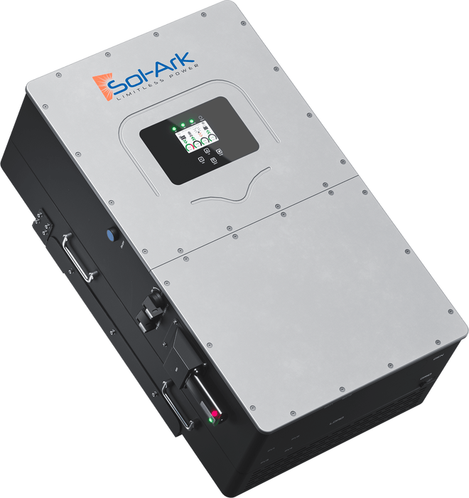 Sol-Ark 30K-3P | 30kW Commercial Inverter | 208 VAC 3 Phase | High Voltage DC Battery | Indoor/Outdoor | NEMA-3R