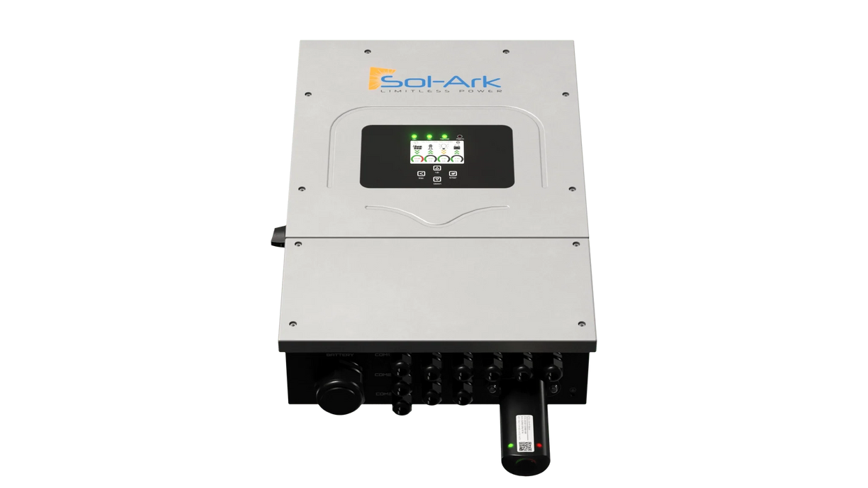 Sol-Ark 8K-2P | 8kW All-in-One Hybrid Inverter | 120/240VAC Split Phase | 48VDC | Indoor/Outdoor | NEMA-3R