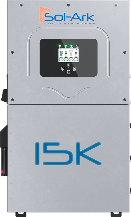 Sol-Ark SA-15K-EMPKIT | 15kW Inverter | 120/240VAC | 48VDC | w/200 Amp Passthru & EMP Hardening Kit