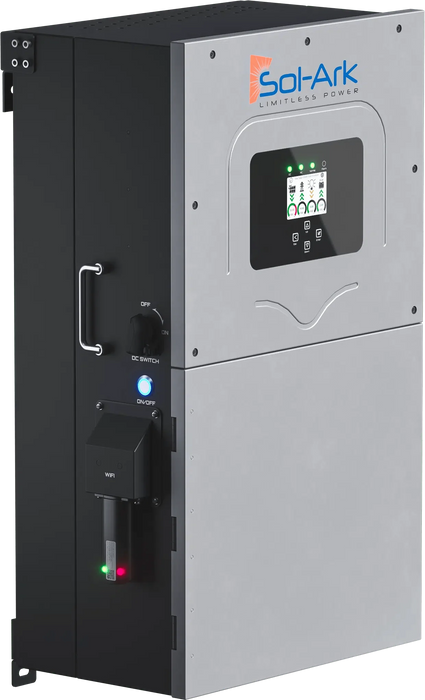 Sol-Ark SA-15K-EMPKIT | 15kW Inverter | 120/240VAC | 48VDC | w/200 Amp Passthru & EMP Hardening Kit