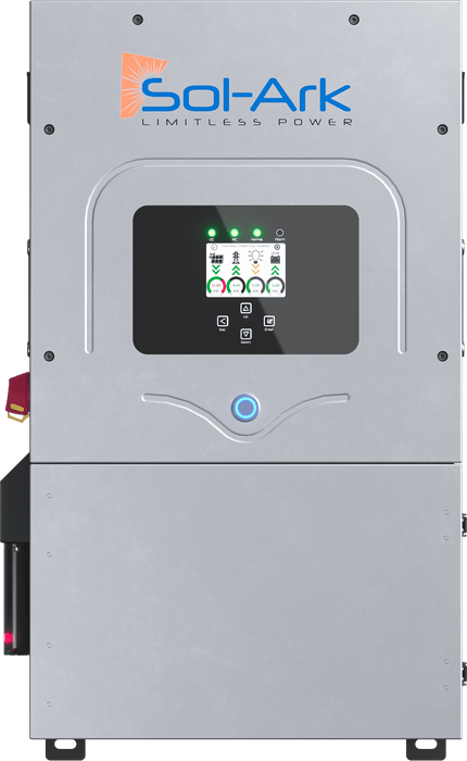 Sol-Ark SA-12K-EMPKIT | 12kW All-in-One Hybrid Inverter | 120/240VAC Split Phase | 48VDC | w/EMP Hardening Kit