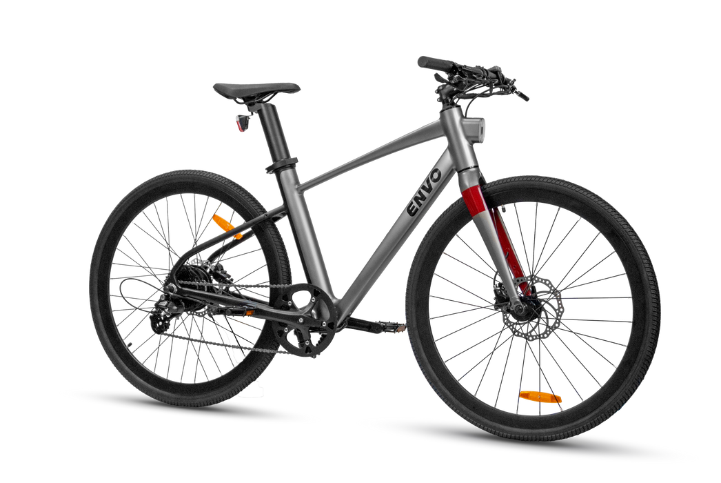 ENVO Stax Electric Road Bike 500W Lightweight Commuter eBike
