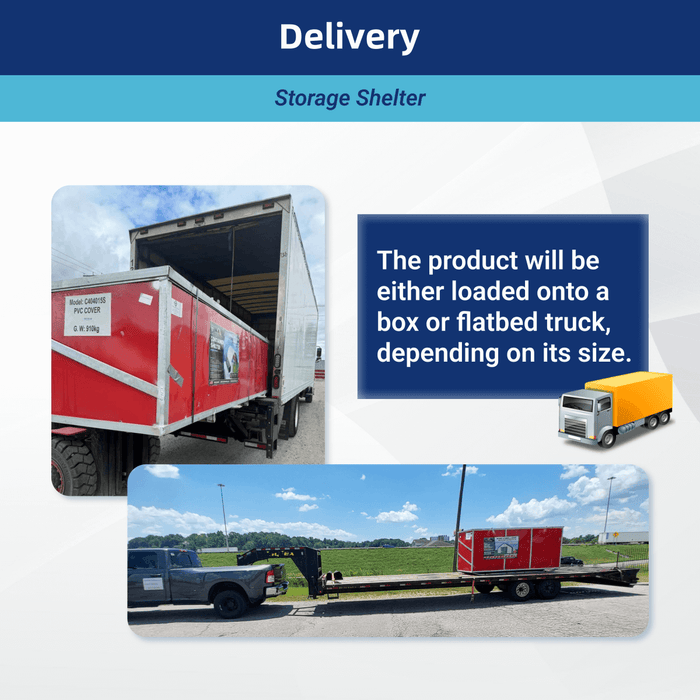 Chery Industrial Single Truss Arch Storage Shelter W40'xL80'xH20'