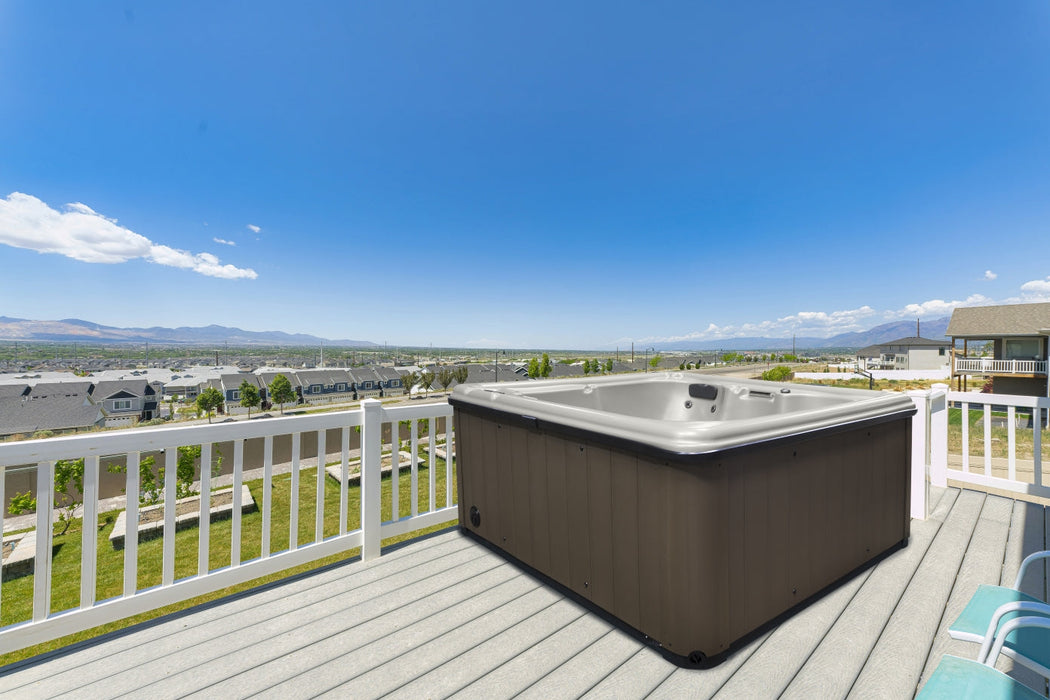Cyanna Valley Spas SupremeX – 6-Seat Hot Tub with 32 Jets and LED Lighting