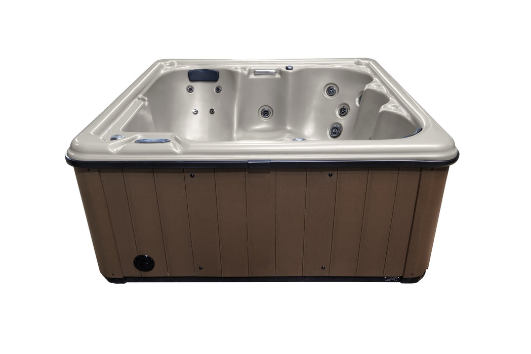 Cyanna Valley Spas SupremeX – 6-Seat Hot Tub with 32 Jets and LED Lighting