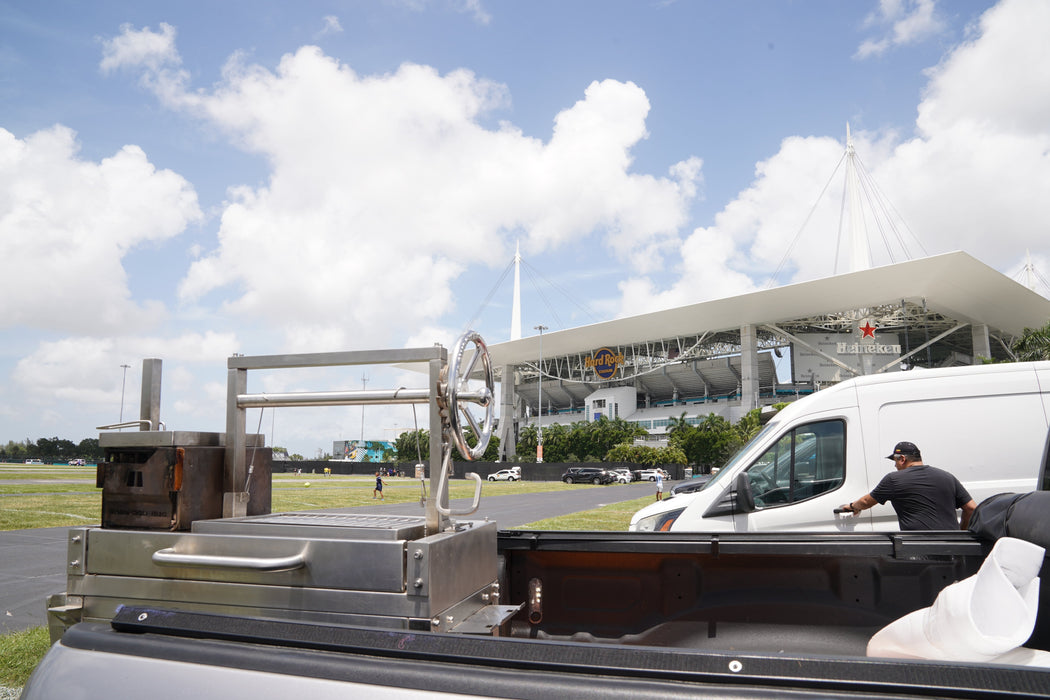 Tagwood BBQ Argentine Santa Maria Wood Fire & Charcoal Gaucho Grill | BBQ03SS MINI